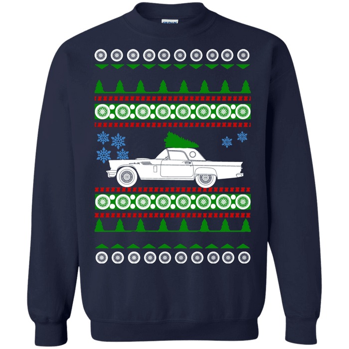 Ford Thunderbird 1956 Ugly Christmas Sweater sweatshirt