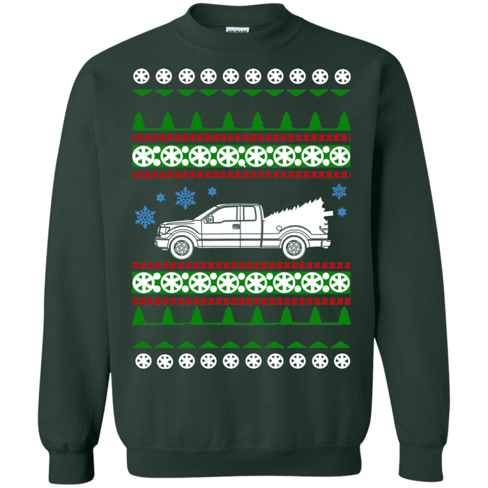 Ford F150 2011 Ugly Christmas Sweater Crewneck sweatshirt