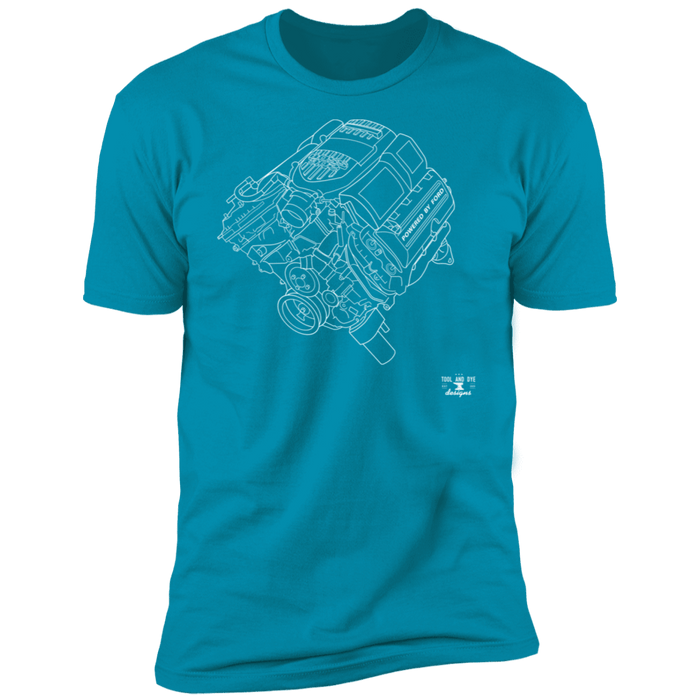 302 Boss Engine Blueprint Series T-shirt