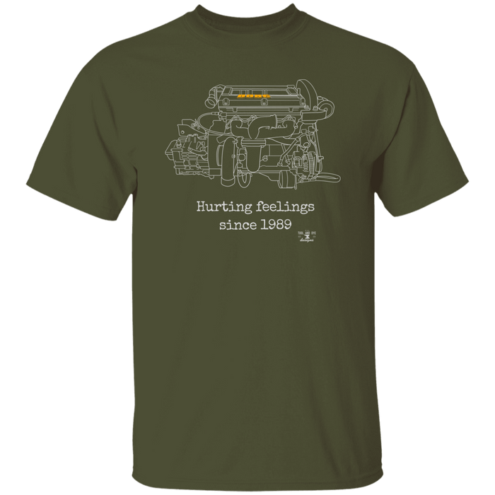 4G63 6-bolt Engine Blueprint Series Cotton T-shirt