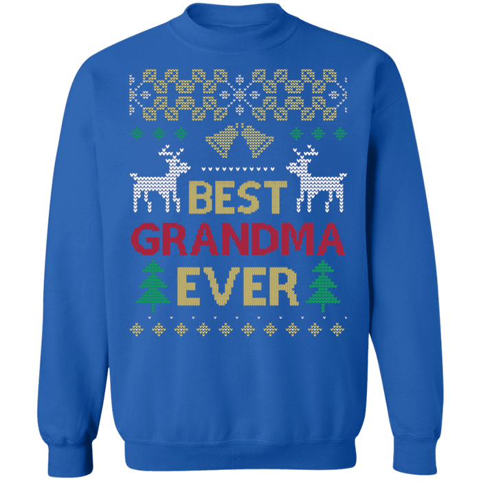 Best Grandma Ever Ugly Christmas Sweater sweatshirt