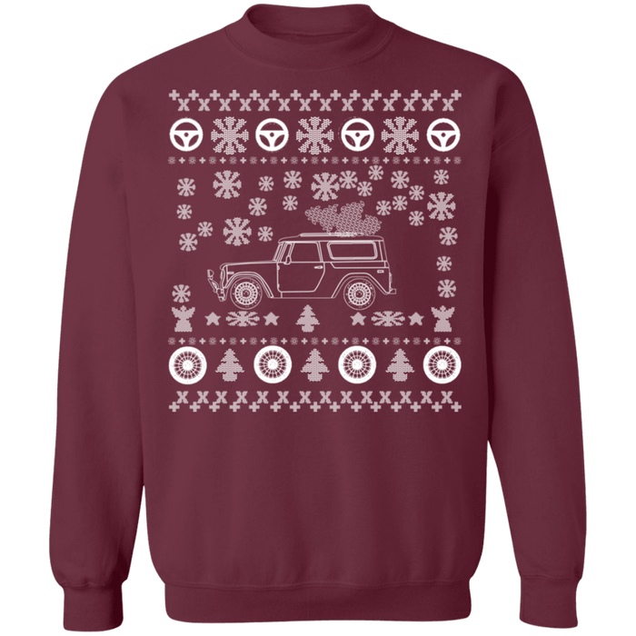 v2 International Harvester Scout 800a 800 ugly christmas sweater