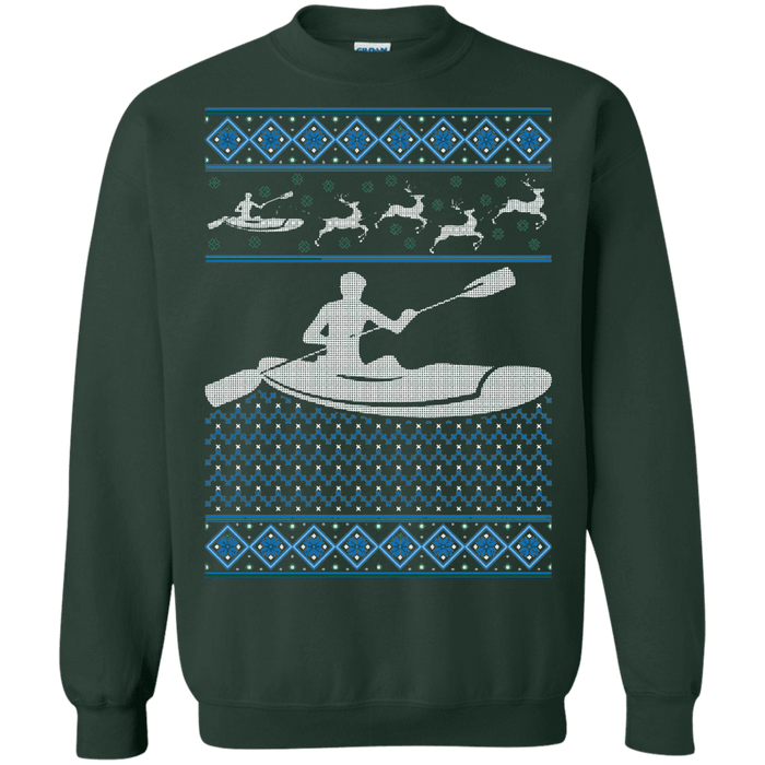 Kayaking Ugly Christmas Sweater sweatshirt