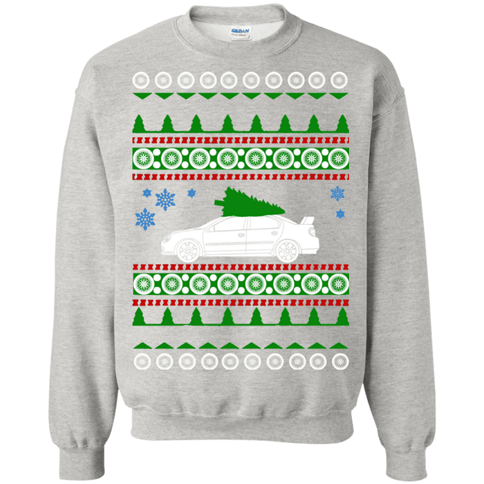 american car or truck like a  Neon SRT-4 Ugly Christmas Sweater sweatshirt