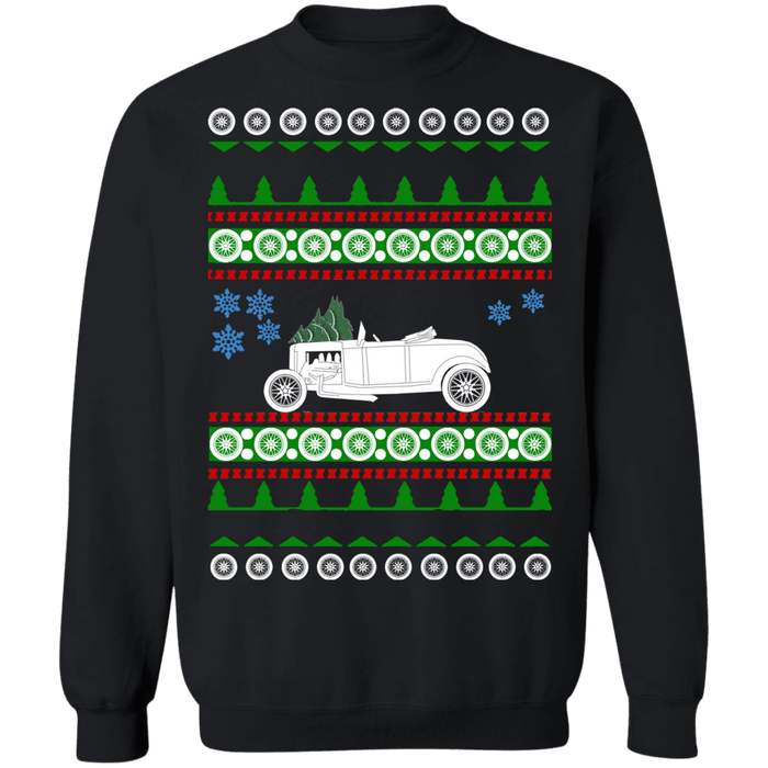 Car 1932 Ford Roadster Ugly Sweater Sweatshirt