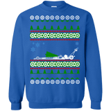 Dragster Drag Car Ugly Christmas Sweater sweatshirt
