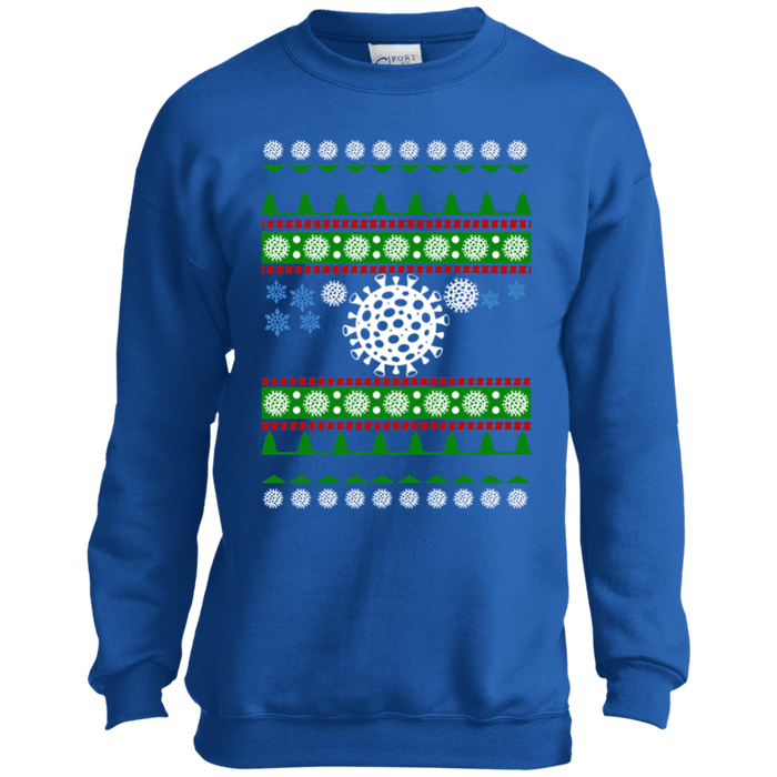 Kids Youth Corona Virus COVID19 COVID-19 Ugly christmas sweater