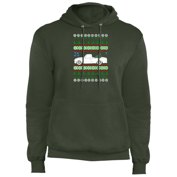 1972 Chevy C10 Fleetside Truck Ugly Christmas Sweater Hoodie