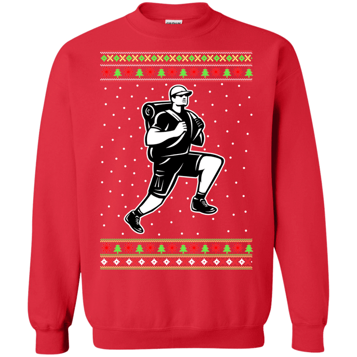 Hiker Hiking Ugly Christmas Sweater sweatshirt