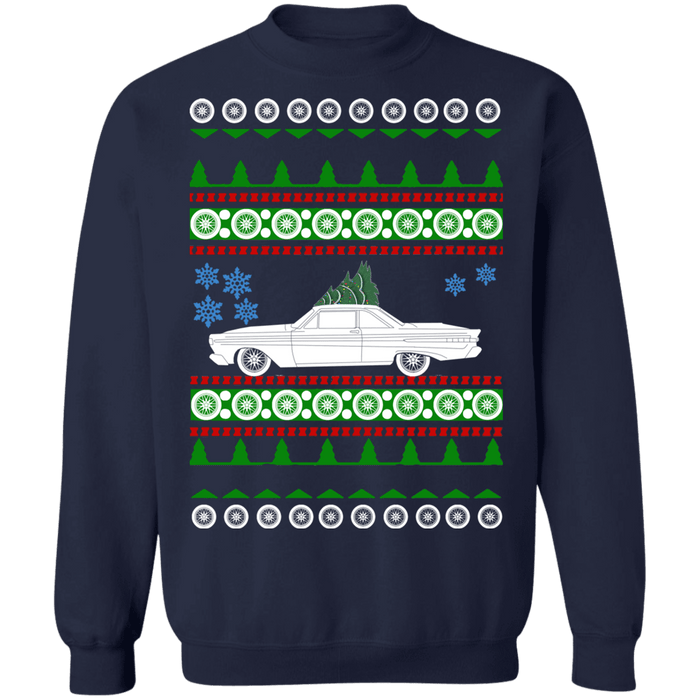 Mercury Comet Caliente Ugly Christmas Sweater 1964