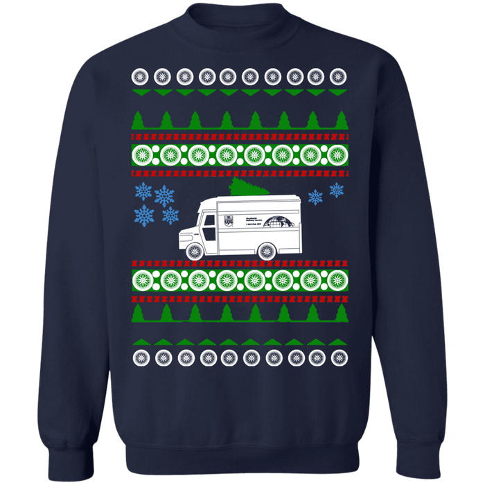 Delivery Truck Ugly Christmas Sweater sweatshirt