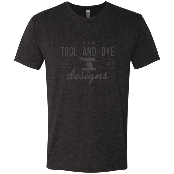 Tool and Dye Classic Anvil logo mens tri-blend