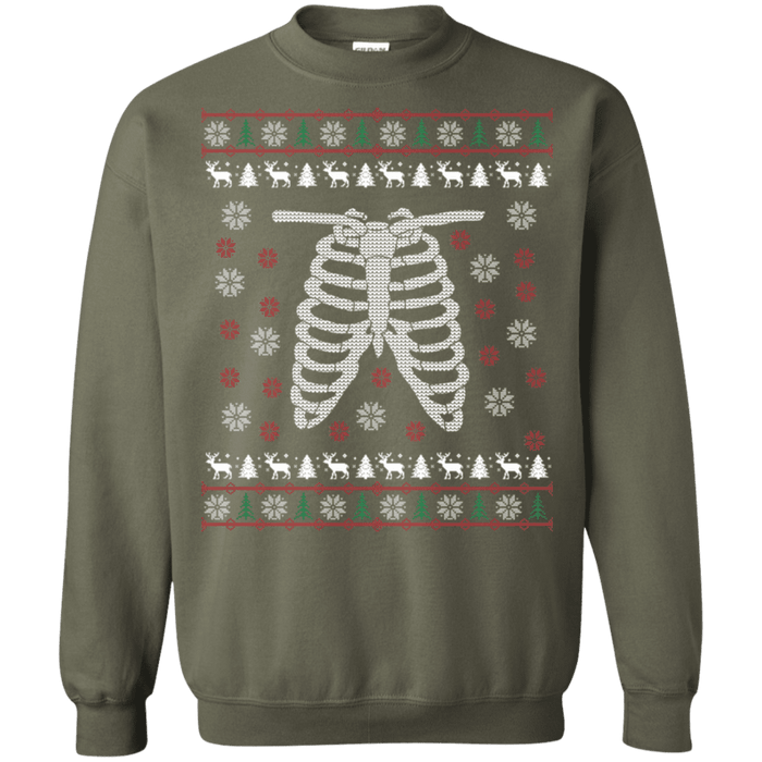 X-ray Technician Ugly Christmas Sweater ribs sweatshirt