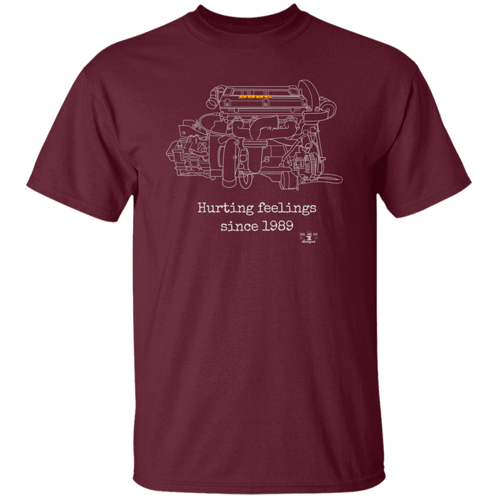 4G63 6-bolt Engine Blueprint Series Cotton T-shirt