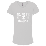 Tool and Dye Classic white Anvil logo girls t-shirt