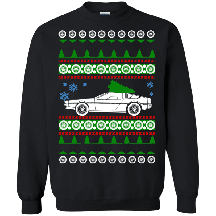 DeLorean DMC-12 Ugly Christmas Sweater sweatshirt