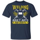 Welding Equals Adult arts and crafts t-shirt