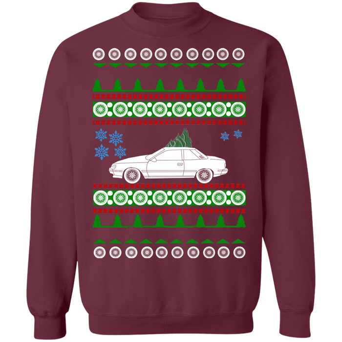 Toyota 4th gen Celica Ugly Christmas Sweater 1988