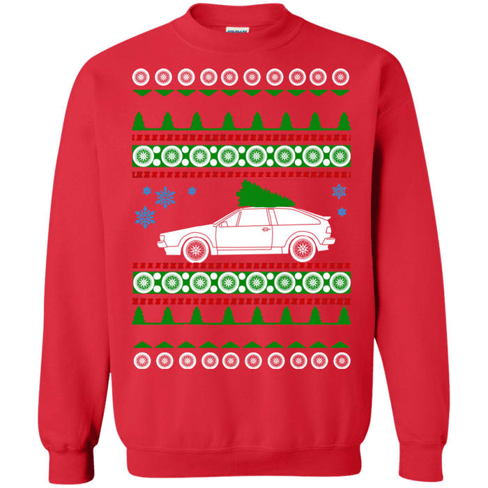 German Car like  Scirocco 16V II 1987  Ugly Christmas Sweater sweatshirt