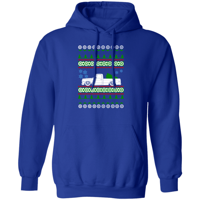 C10 Fleetside truck 1971 Ugly Christmas Sweater Hoodie