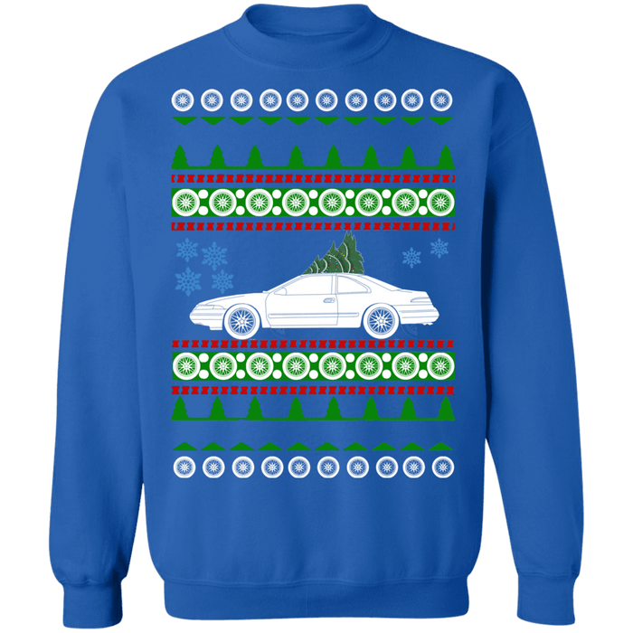 American Car 1993 Lincoln Mark VIII 8 Ugly Christmas Sweater Sweatshirt