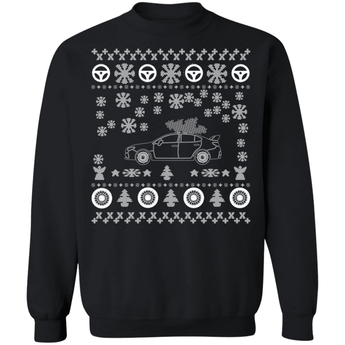 Japanese Car 2018 WRX STI V2 Ugly Christmas Sweater