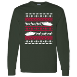 Military Tank Long Sleeve t-shirt ugly christmas sweater