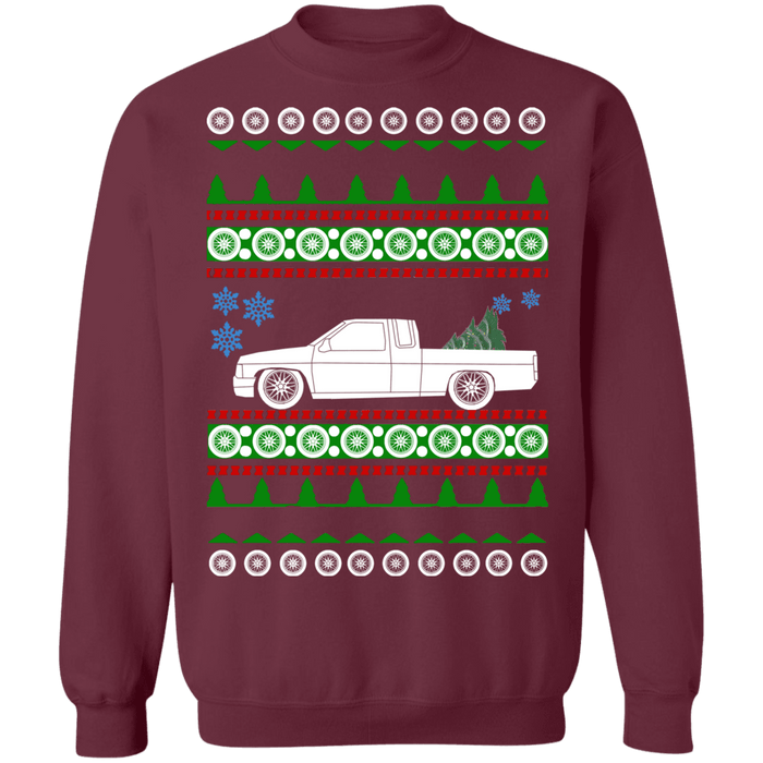 Nissan Hardbody Truck Ugly christmas sweater 1987