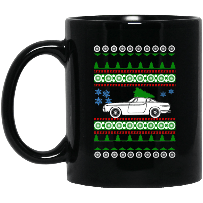 Volvo 1961 P1800 Ugly Christmas Sweater Mug