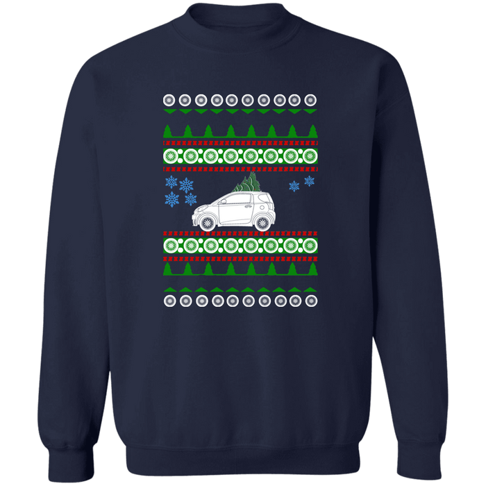 Scion IQ  Ugly Christmas Sweater Sweatshirt