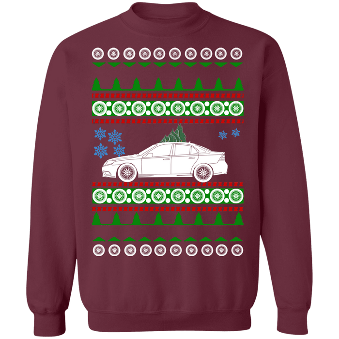 Saab turbo X 2008 ugly christmas sweater