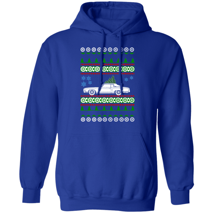 Chevy Monte Carlo 1971 1st gen ugly christmas sweater hoodie