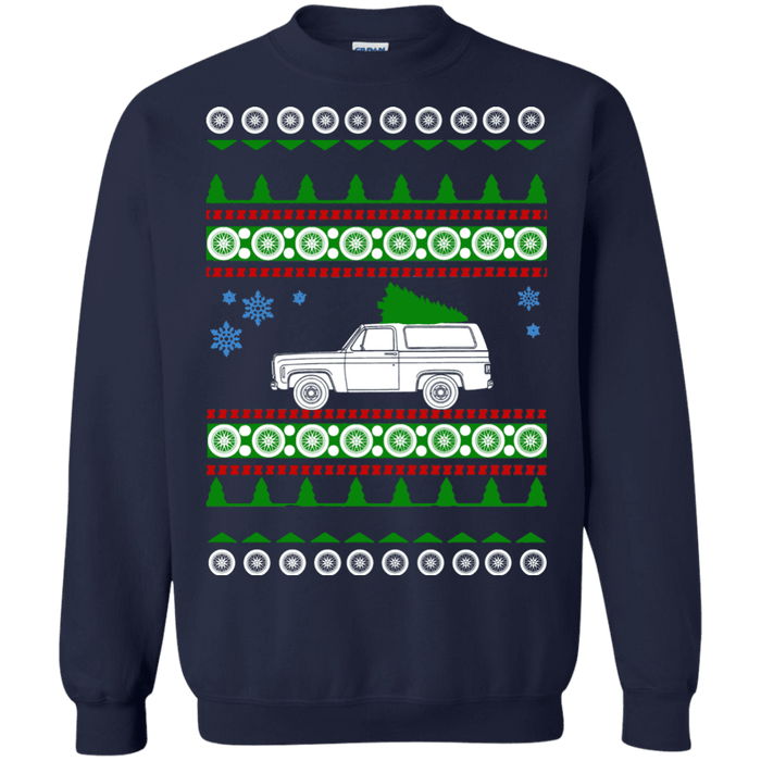 Chevy K5 Blazer ugly christmas sweater sweatshirt