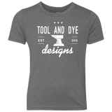 Tool and Dye Classic white logo kids t-shirt