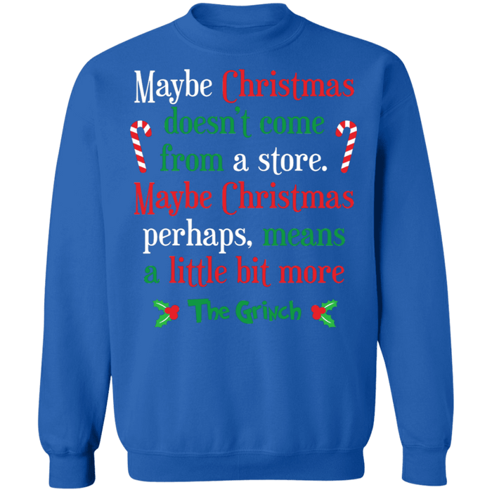 Grinch Ugly Christmas Sweater sweatshirt