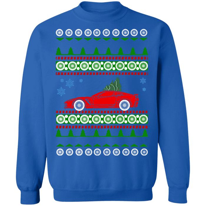 Special Red C7 Corvette Ugly Christmas Sweater sweatshirt