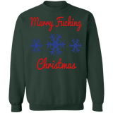 Merry Fucking Christmas Ugly Holiday Sweater sweatshirt