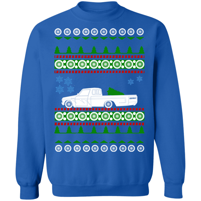 Pick up Truck Chevy LUV 1979 Ugly Christmas Sweater sweatshirt