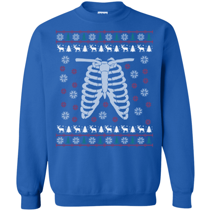 X-ray Technician Ugly Christmas Sweater ribs sweatshirt