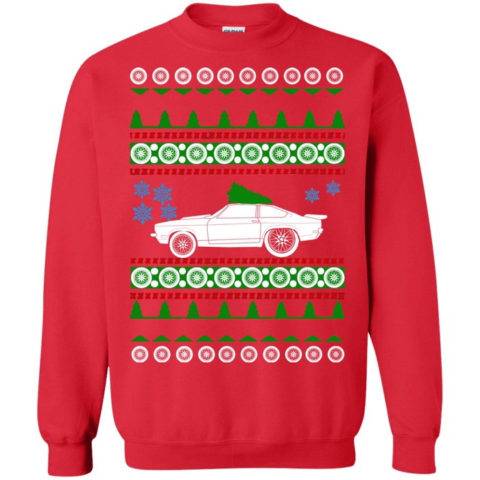 Vega Drag Car Chevy Ugly Christmas Sweater sweatshirt