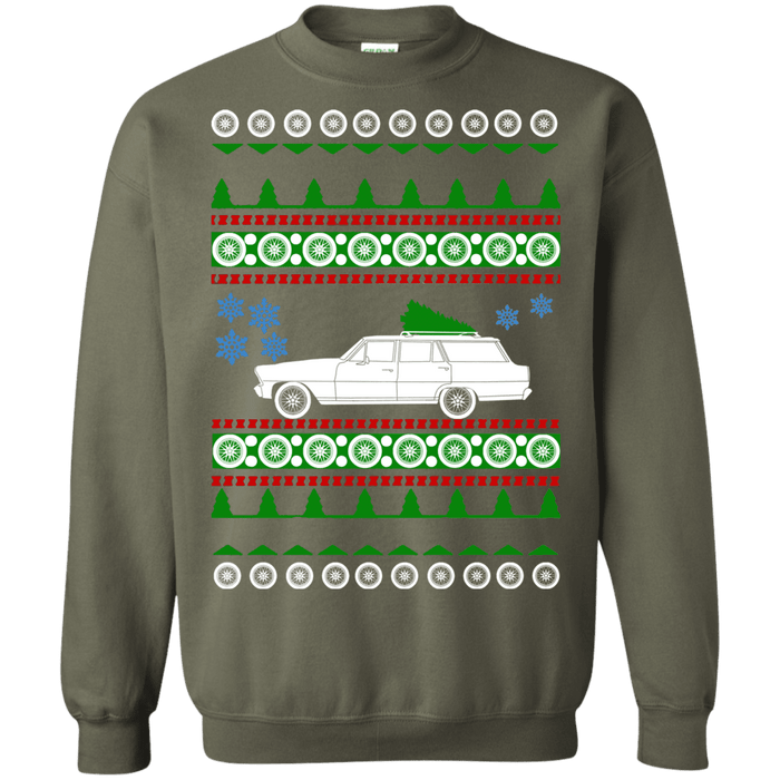 Chevy Nova Wagon Ugly Christmas Sweater sweatshirt