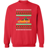 S10 Blazer Lowrider Orange Ugly Christmas Sweater Sweatshirt