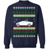 Electric Vehicle Truck like CyberTruck Ugly Christmas Sweatshirt sweatshirt