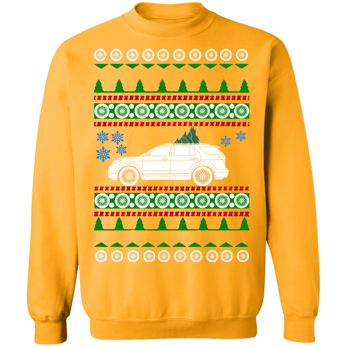 Ford Explorer 5th gen ugly christmas sweater