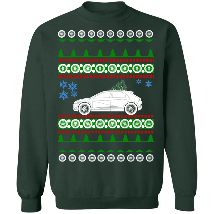 Hyundai Ioniq 5 ugly christmas sweater sweatshirt