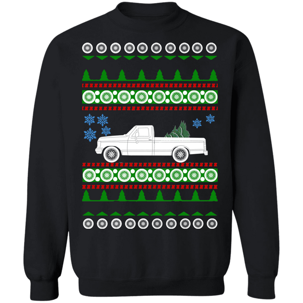 Ford F150 Truck Ugly Christmas Sweater 1987