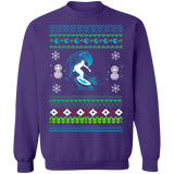 Surfer Ugly Christmas Sweater Sweatshirt
