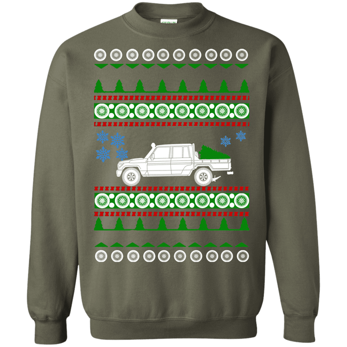 Land Cruiser 79 Series Ugly Christmas Sweater sweatshirt