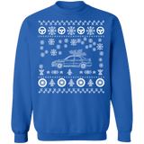 Japanese Car Hawkeye WRX STI V2 Ugly Christmas Sweater