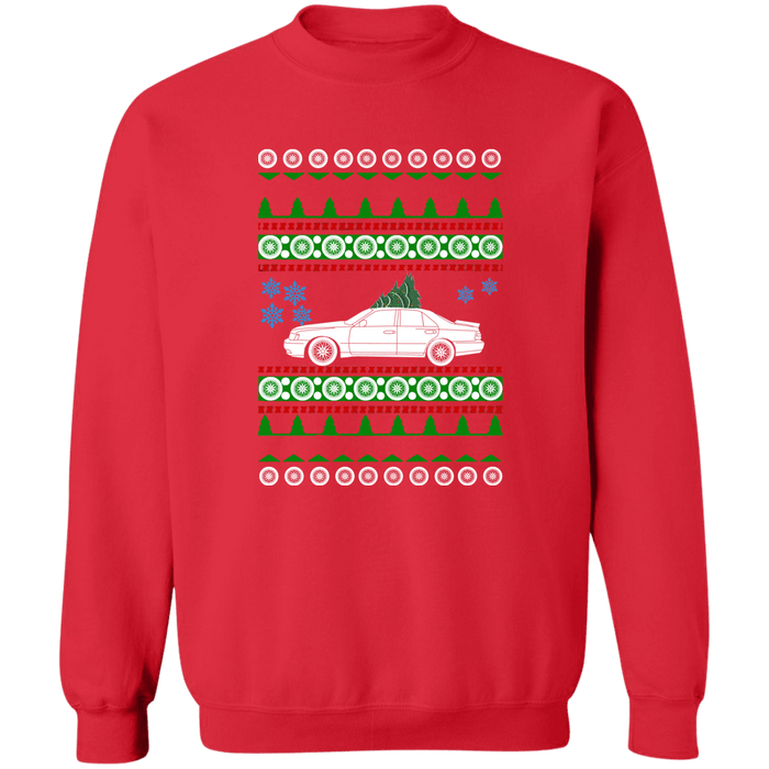 Infiniti Q45 2nd gen Ugly Christmas Sweater Sweatshirt